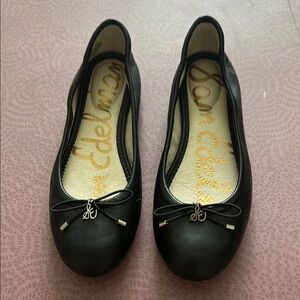 Sam Edelman Women’s Felicia Flats, Black, 5M